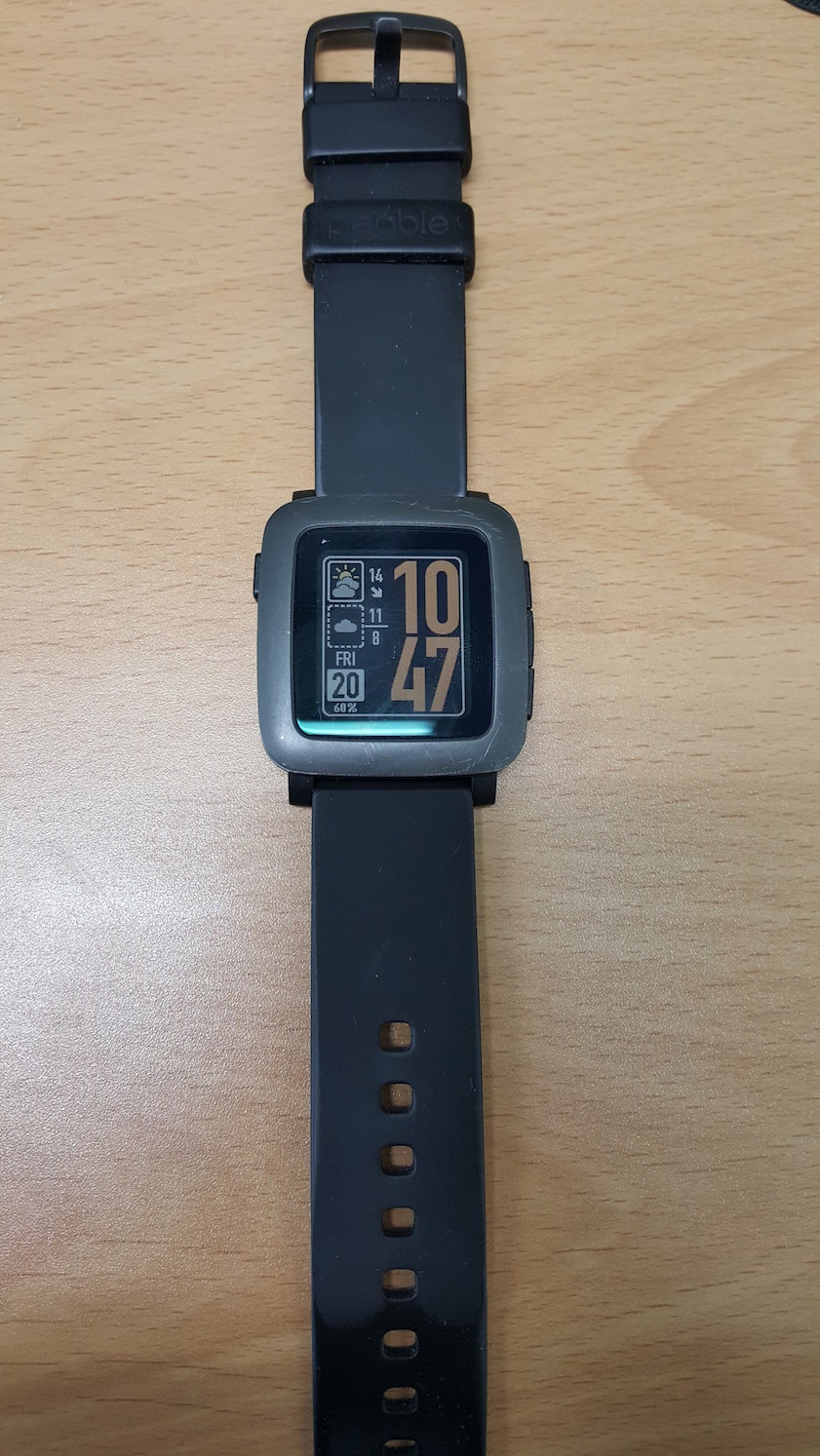 페블 타임 사용기 (Pebble time)