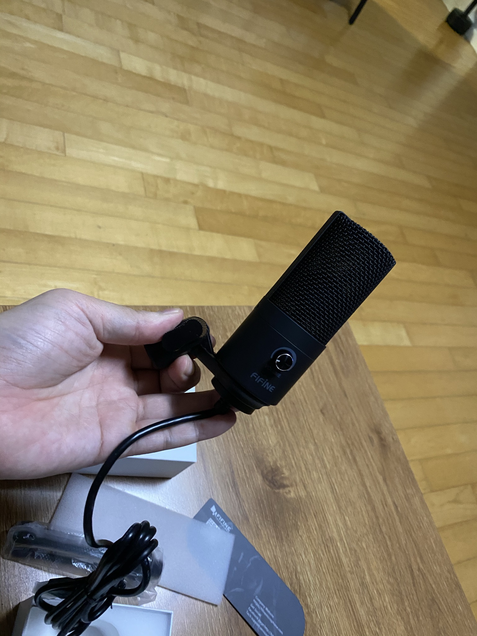 FIFINE k669 usb 컨덴서 마이크 사용기