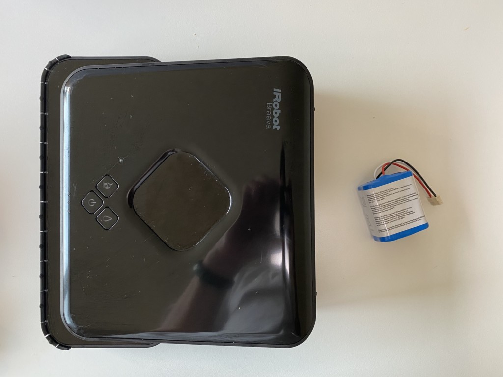 브라바 380 배터리 교체기