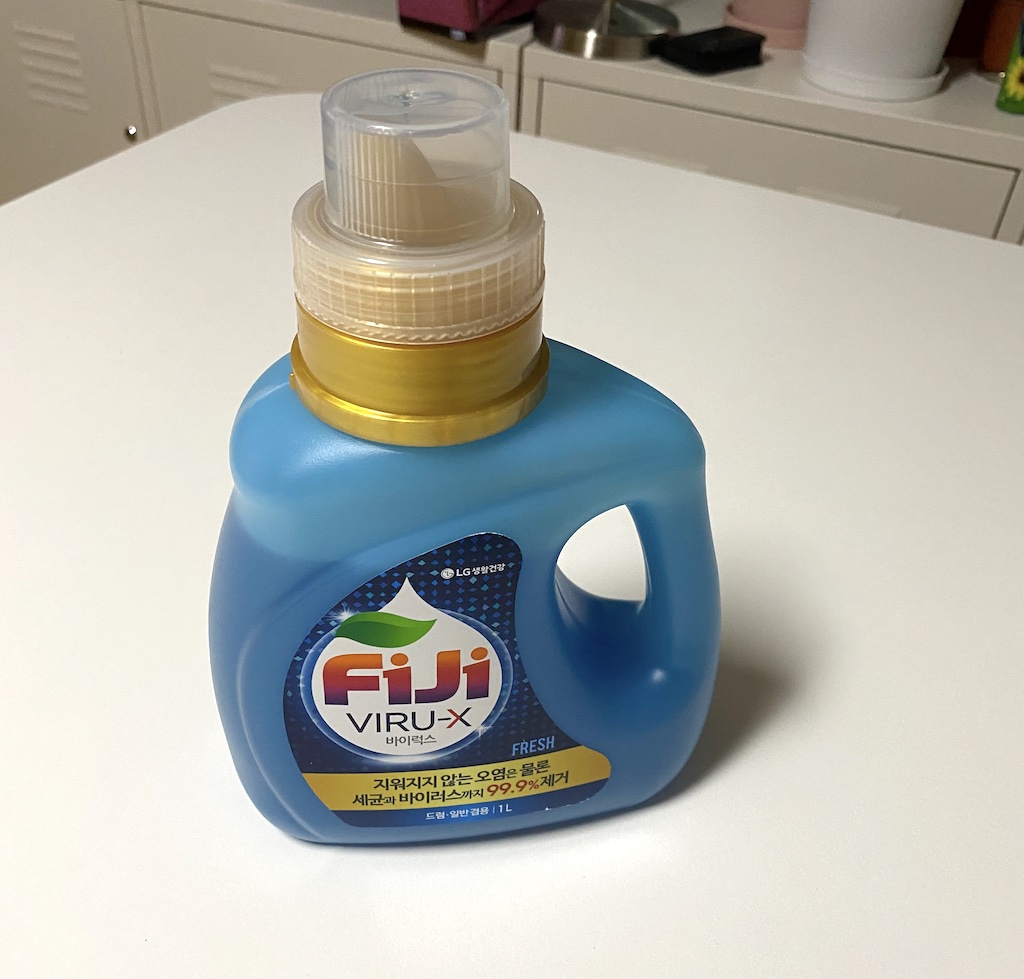 FIJI 피지 세제 사용기