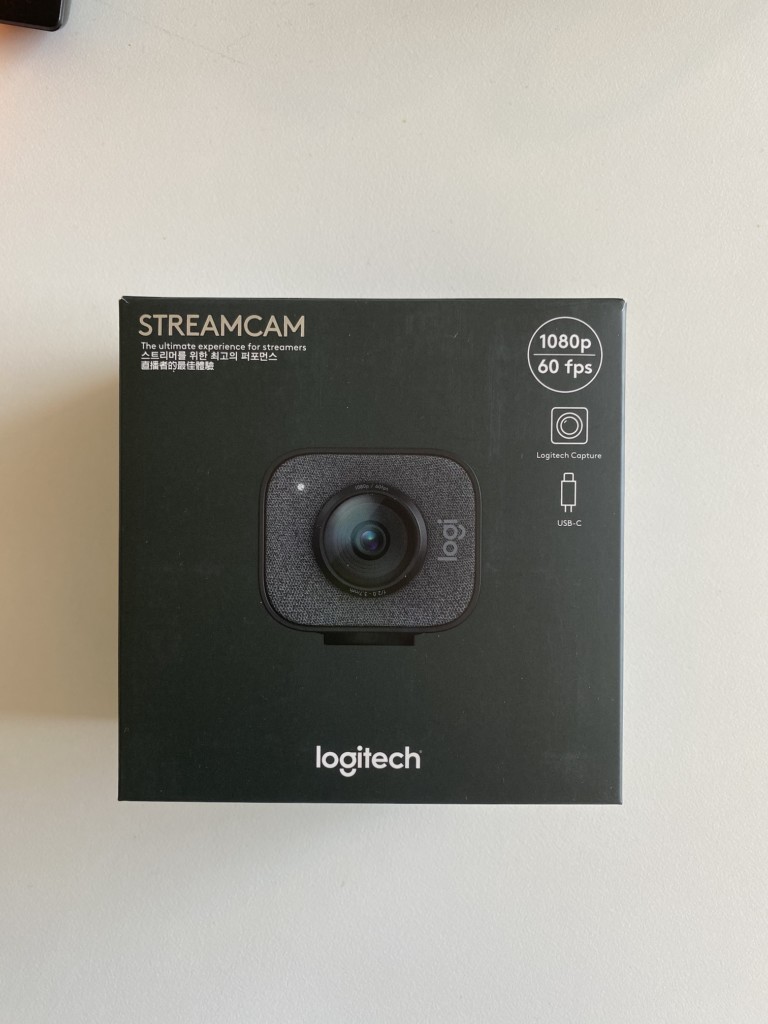 Logitech stream cam 사용기 내돈내산