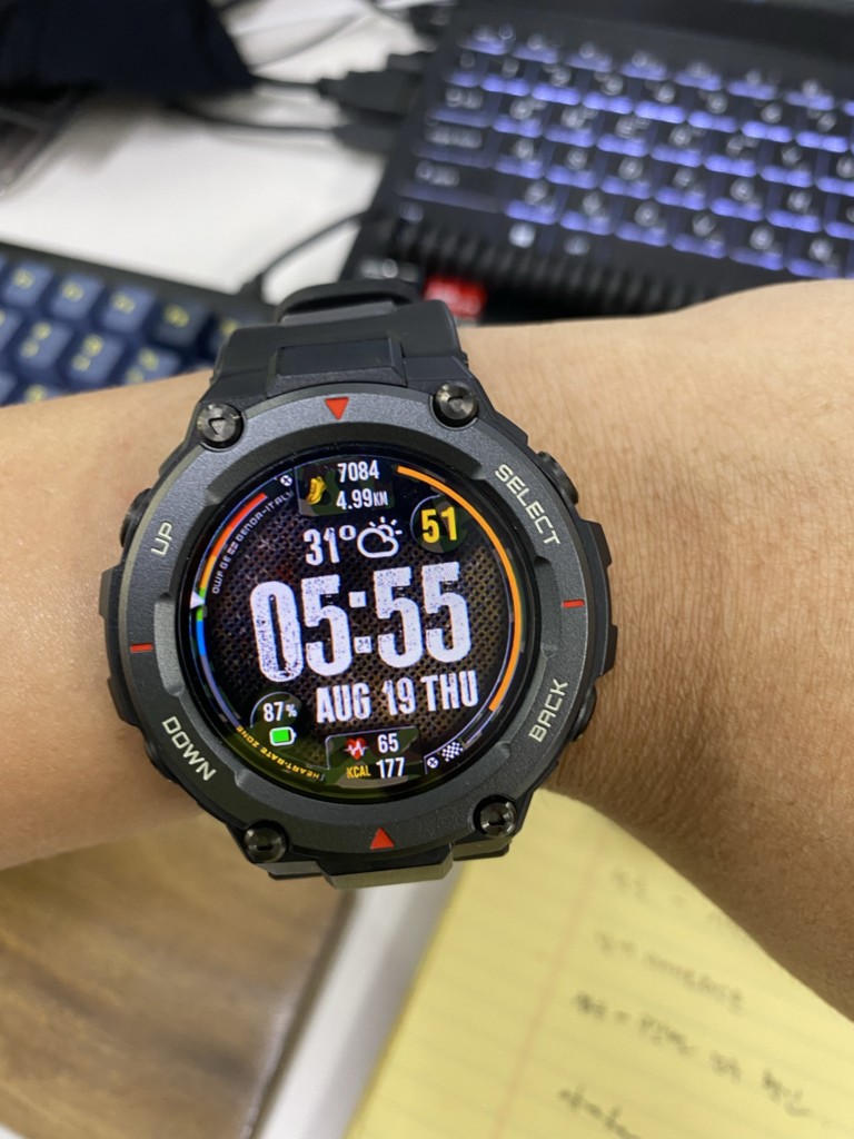 amazfit t-rex pro 티렉스 프로 내돈내산 후기