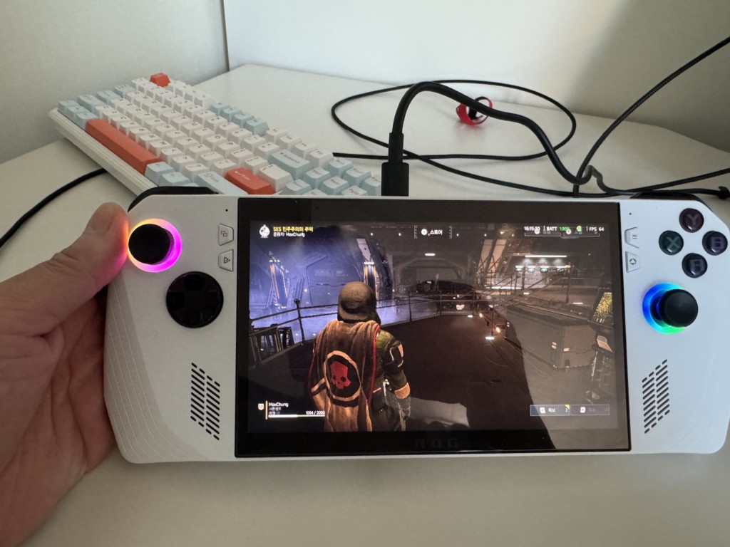 Asus Rog Ally 사용기