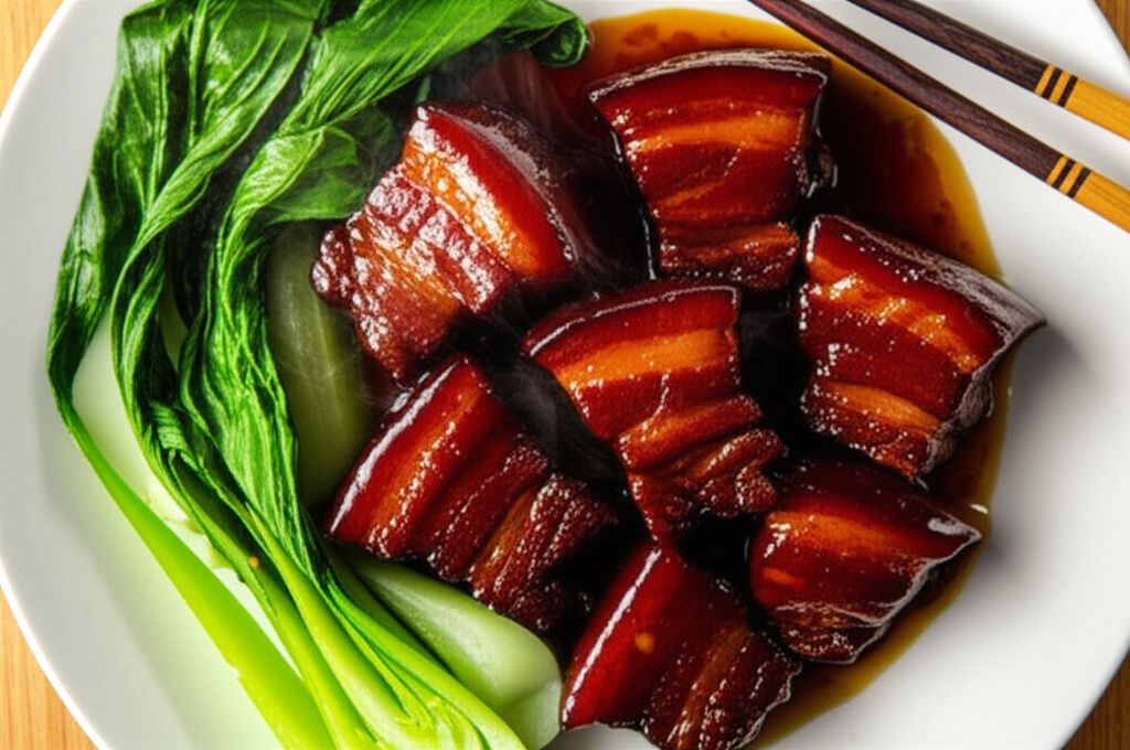 쌍화탕 동파육 완성 사진